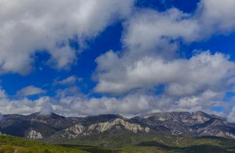 Spring in the mountains Stock Photos