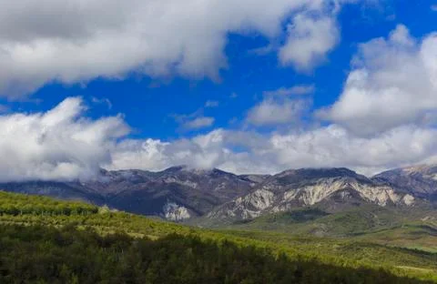Spring in the mountains Stock Photos