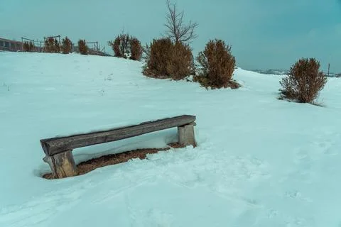 Spring in the mountains, spring, march, snow Stock Photos
