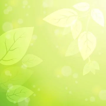 Spring nature background with green grass field, Template banner for Easter.. Stock Illustration