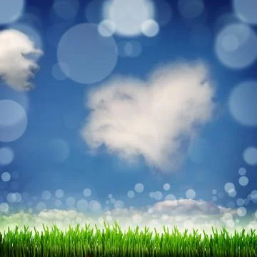 Spring nature background Stock Illustration