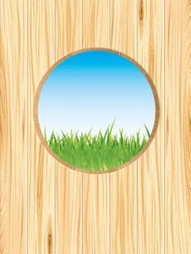 Spring nature background Stock Illustration