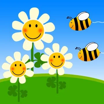 Spring nature Stock Illustration