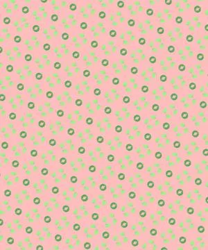 Spring neon garden contour tile using modern tree-outline pattern and electric m Ilustración de archivo