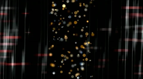 Spring night. Opening the curtains. The snow melts Stock Footage 20585222