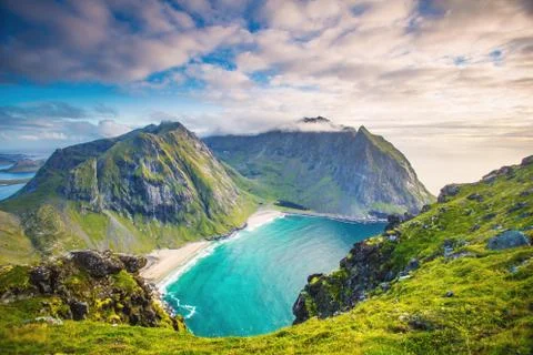 Spring norway nature Stock Photos