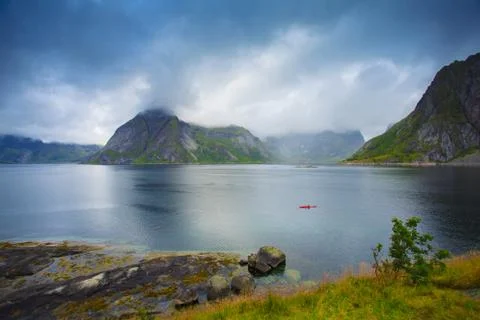 Spring norway nature Stock Photos