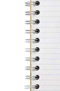 Spring of the notebook Stock Photos