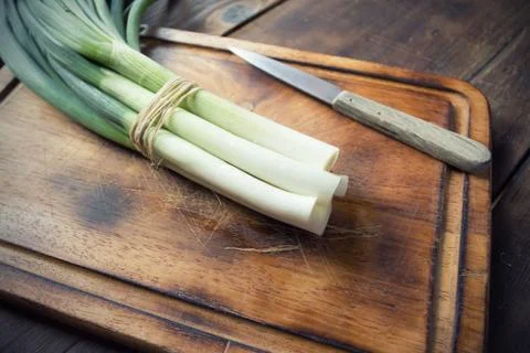 Spring onion Stock Photos