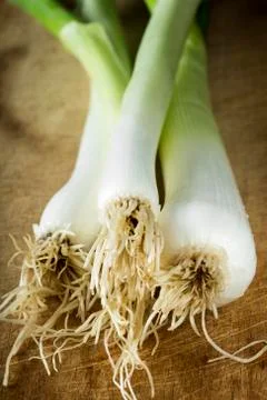 Spring onions Stock Photos