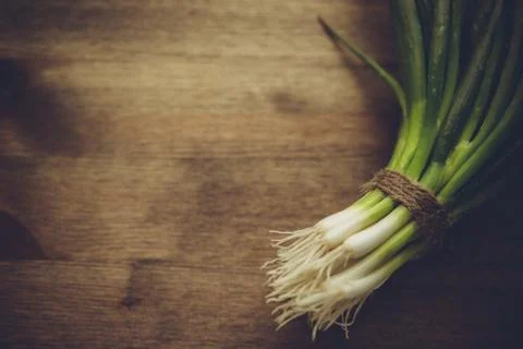 Spring Onions Stock Photos
