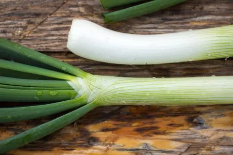 Spring onions Stock Photos