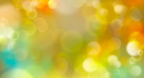 Spring or summer background blur - abstract banner -  blurred bokeh lights Stock Illustration