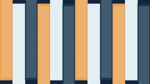 Spring Panel Snap Full Frame Transition Stock Footage 348192387