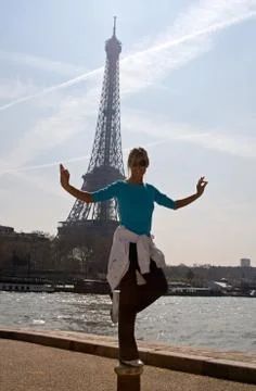 Spring in paris 스톡 사진