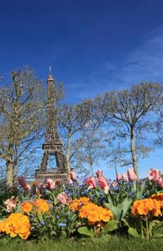 Spring in Paris Foto stock