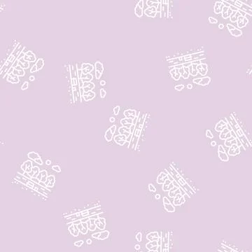 Spring park line seamless pattern Ilustración de archivo