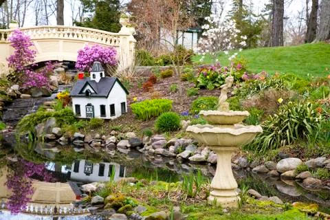 Spring park Stock Photos