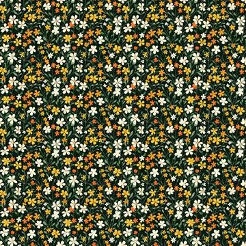 Spring Pattern For Fabric Print Stock Illustration