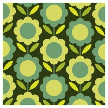 Spring patterns background Stock Illustration