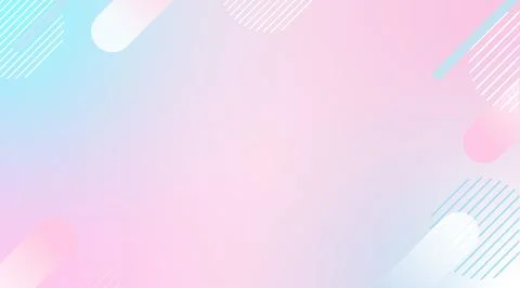Spring pink light blue pop gradation background. Vector Stock Illustration