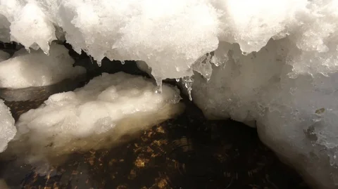 Spring on the river-10 Stock Footage 125233346