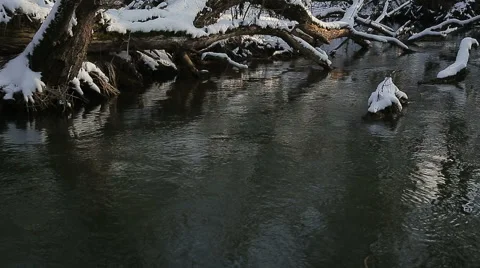 Spring river Stockbeeldmateriaal 67967680