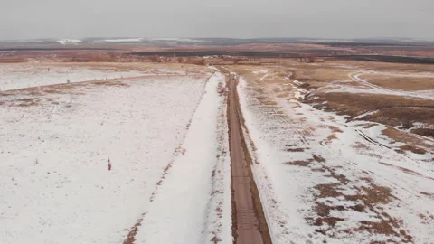 Spring road Stock Footage 147052280