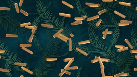 Spring Roll loop tile Cartoon swirl background jungle. This is a cartoony Stock Footage 299896530