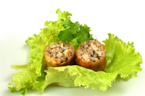 Spring rolls Foto stock