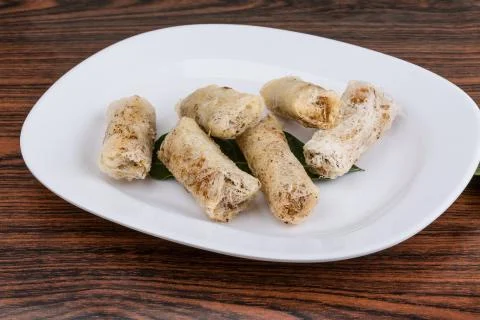 Spring rolls Stock Photos