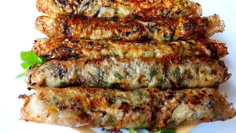 Spring rolls Stock Photos