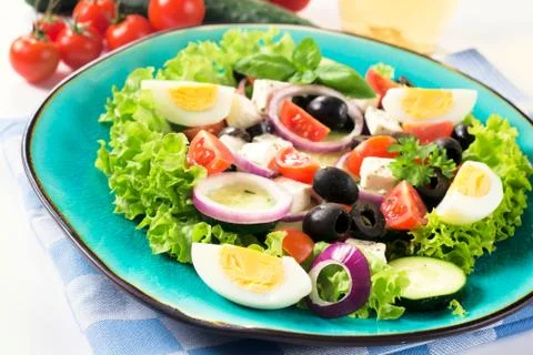 Spring salad Stock Photos