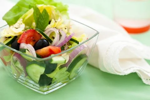 Spring salad. Stock Photos