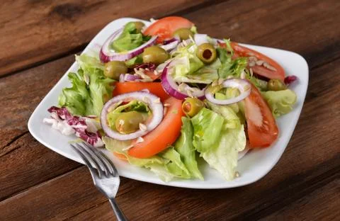 Spring salad Stock Photos
