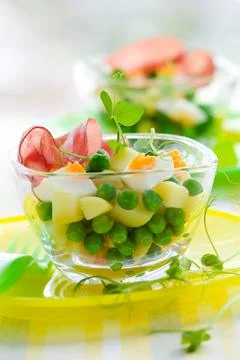 Spring salad Stock Photos