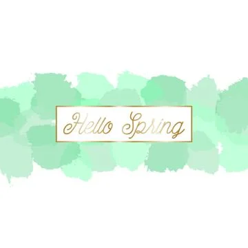 Spring Sale Design Stock Illustration