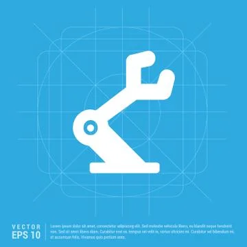 Spring screwdriver icon Stock Illustration