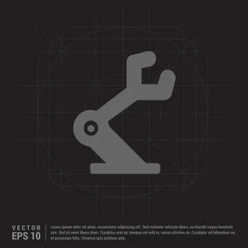 Spring screwdriver icon Stock Illustration