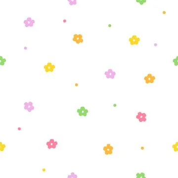 Spring Seamless floral pattern background イラスト素材