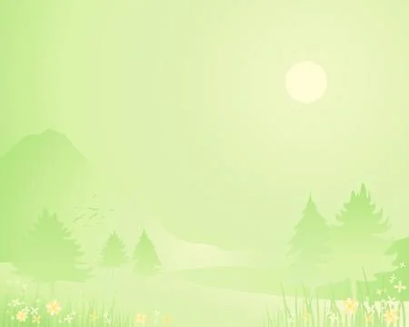 Spring season background Stock Illustration