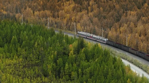 Spring is separated from summer by rail Stock Footage 101572874