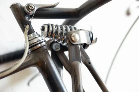 Spring shock absorber Stock Photos
