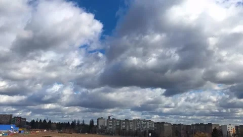 Spring sky with clouds. Stock-Footage 330253094