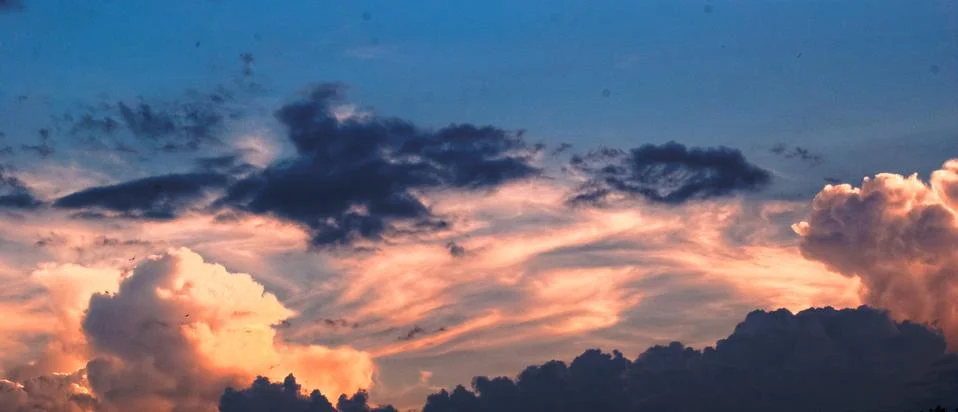 Spring sky Stock Photos