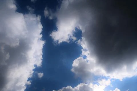 Spring Sky Foto stock