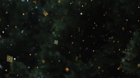 Spring Snowfall on Blooming Trees and Plants Stock Footage 330248207