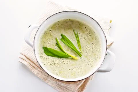 Spring soup Stock Photos