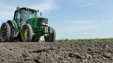 Spring Sowing of Sugar Beet Stock Footage 62340494