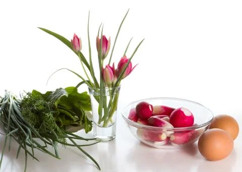 Spring still life Stock Photos